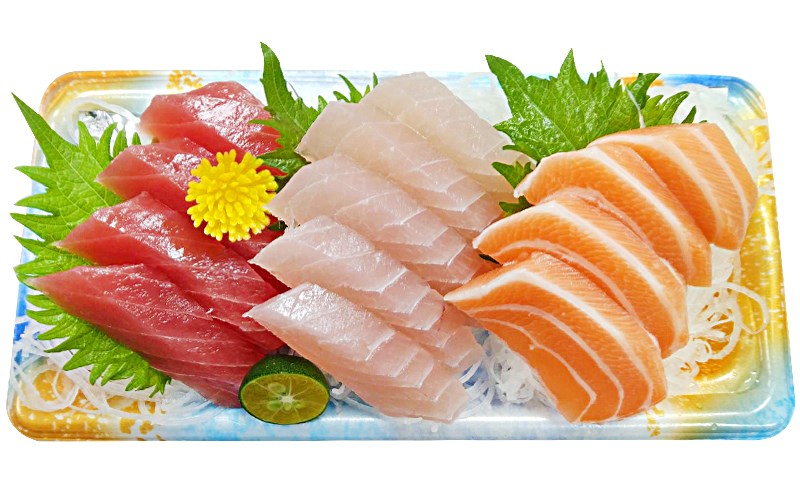 刺身3點C-鮪魚+旗魚+鮭魚