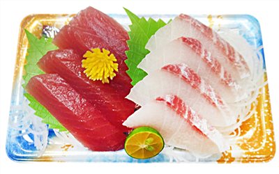 刺身2點B-鮪魚+海鱺